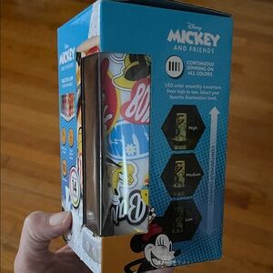 Disney Mickey and Friends Colorful LED Lamp